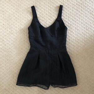 BCBG black romper